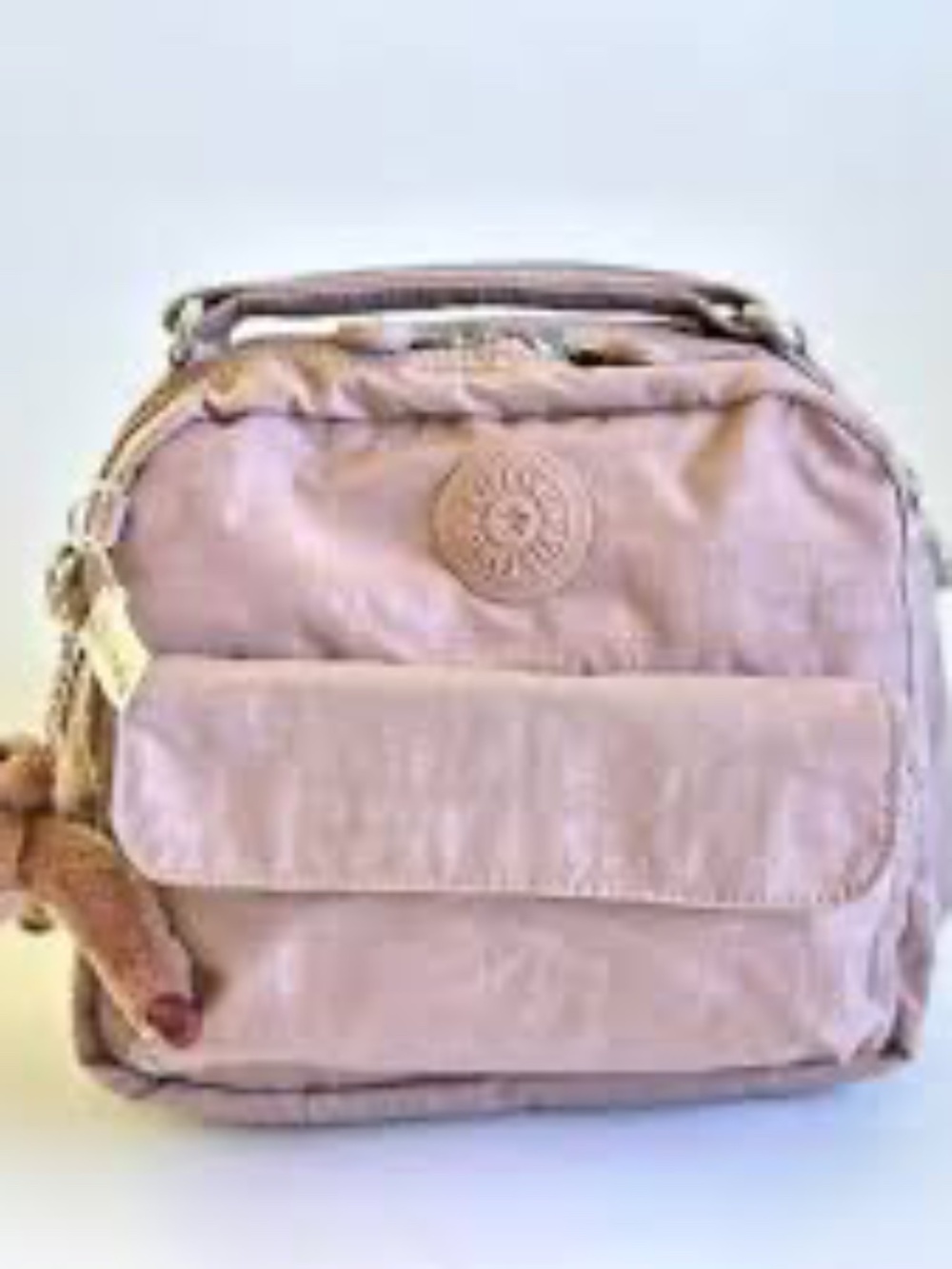 Kipling Candy Convertible Mini Backpack - NEW - Antique Rose Tonal